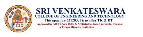 Sri Venkateswara College Of Engineering And Technology