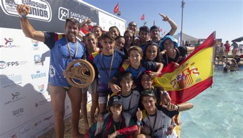 Surf Espanha Foi A Grande Vencedora Do Eurosurf Junior 2022