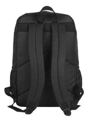 Morral Escolar Luxcel Ms Av Un Color Negro Dise O Liso L