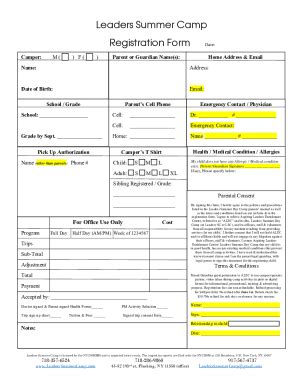 Fillable Online LSC Registration Form 02 2020 Fax Email Print PdfFiller