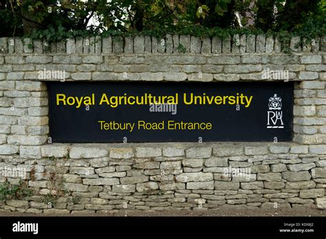 Royal Agricultural University Cirencester Gloucestershire Uk Stock