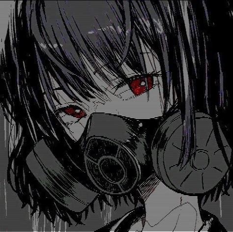 Edgy Black And White Anime Pfp - Sarvendu