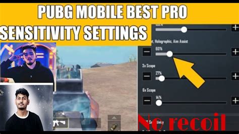 Best Sensitivity Settings And No Recoil Macro Pubg Mobile Dynamo Mortal Sensitive 0 Recoil Pro