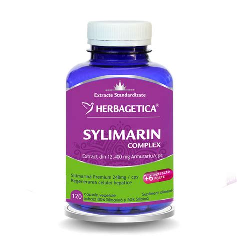 Sylimarin Detox Forte Cps Pachet Cu La A Doua