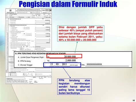 PPT Sosialisasi SPT Masa PPN 1111 Dan 1111DM PowerPoint Presentation