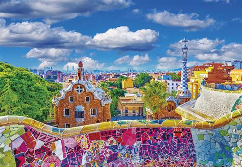 Clementoni Park Guell Barcelona 1000 Piece Jigsaw Puzzle