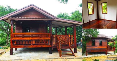 Modest Small Wooden House Design - Pinoy House Designs