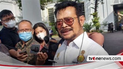 Breaking News Mentan Syahrul Yasin Limpo Dikabarkan Ditetapkan Sebagai