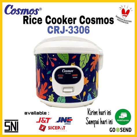 Jual Rice Cooker Cosmos 3IN1 CRJ 3306 Cosmos Magic Penanak Nasi