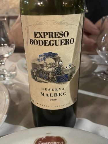 Expreso Bodeguero Reserva Malbec Vivino US