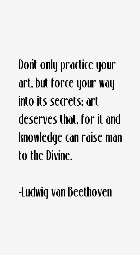 Ludwig van Beethoven Quotes | Beethoven quotes, Creativity quotes, Quotes