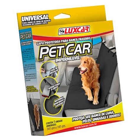 Capa de Proteção para Banco Traseiro Impermeável para Pet LUXCAR 7247