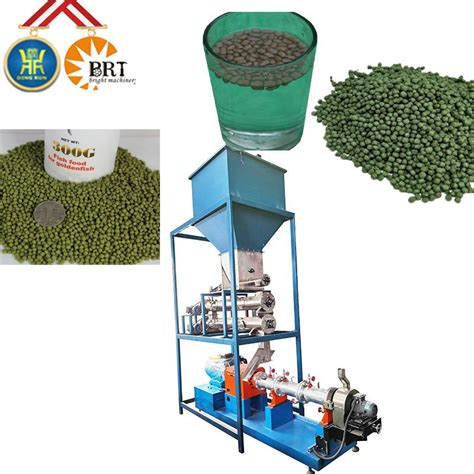 Automatic Floating Fish Feed Machine Fish Feeds Products Line China