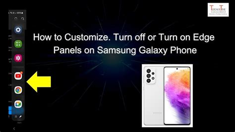 How To Customize Turn Off Or Turn On Edge Panels On Samsung Galaxy