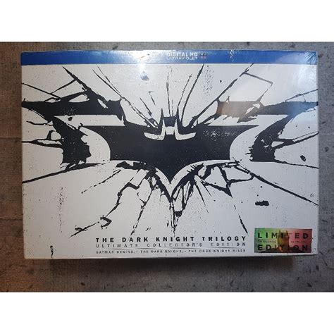 Box Blu Ray Batman The Dark Knight Trilogy Collector S Edition