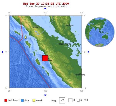 Powerful Earthquake Strikes Southern Sumatra, Indonesia « Fire Earth