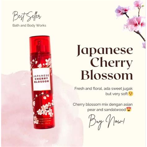 Jual BBW BODY MIST JAPANESE CHERRY BLOSSOM Shopee Indonesia