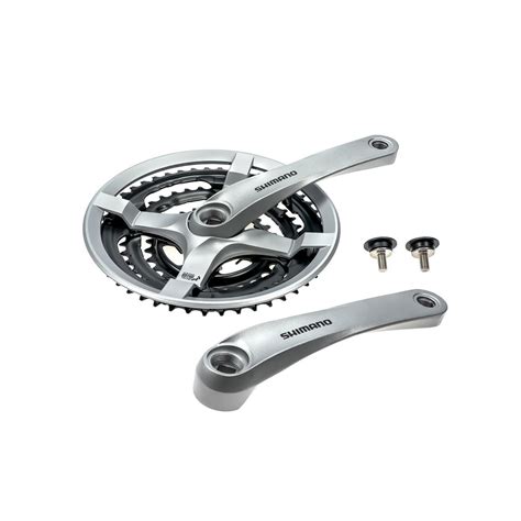 SHIMANO Tourney Fahrrad Kurbel Garnitur FC TY501 Vierkant 48 38 28 Zä