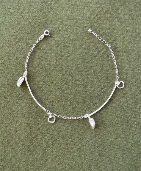 Sterling Silver Anklets - Platear