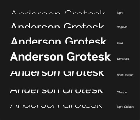 Anderson Grotesk Font