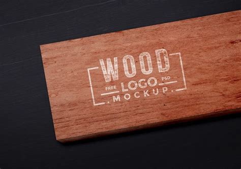 wood-logo-mockup-psd-01 - Free Mockup World