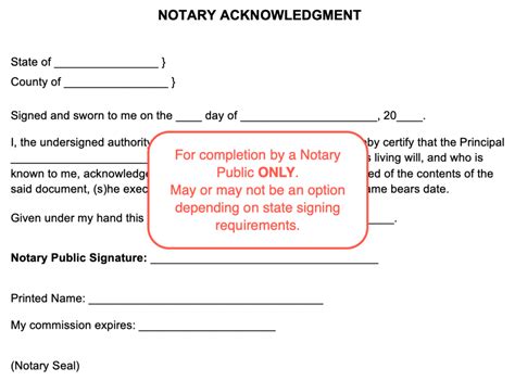 Free Advance Directive Forms Pdf Word