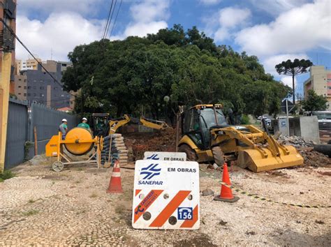 Rompimento De Rede Da Sanepar Afeta Abastecimento Em Bairros De Curitiba