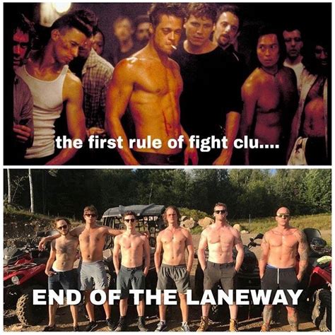 Letterkenny Memes on Instagram: “Don’t come up the property. #letterkenny #fightclub credit ...