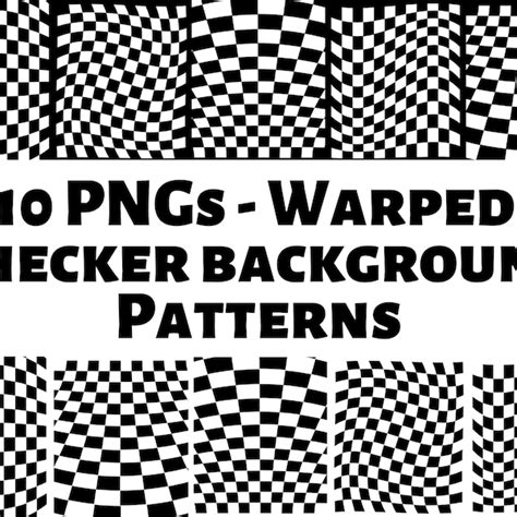 Wavy Checker Svg Etsy