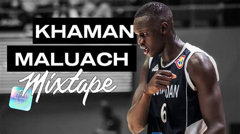 Khaman Maluach Duke And South Sudan S Future FIBA Highlights YouTube