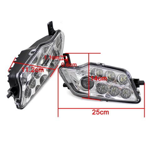 2014 2020 Honda Rancher 420 And Foreman 500 Rubicon Led Headlights Conve Pazoma