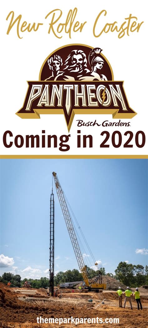 Pantheon at Busch Gardens Williamsburg Coming in 2020