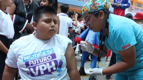 Vacunaci N Contra El Vph Se Realiza En Colegios De Lima Metropolitana Y