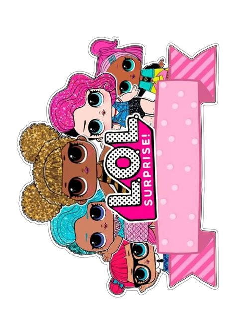 Lol Paper Dolls Printable Free Girly Party Ideas Suprise Birthday