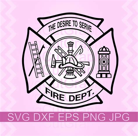 Fire Department Svg Files Fire Dept Svg Daddy Svg Shirt Png Printable