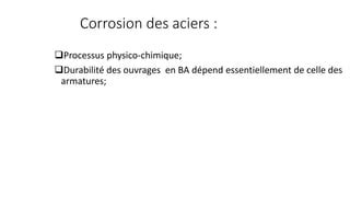 La Corrosion Et La Protection Des Aciers Dans Pptx