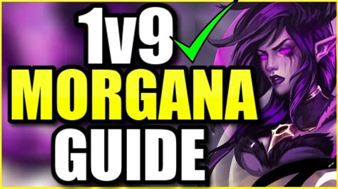 How To Morgana Support 1v9 For Beginners League Of Legends Youtube