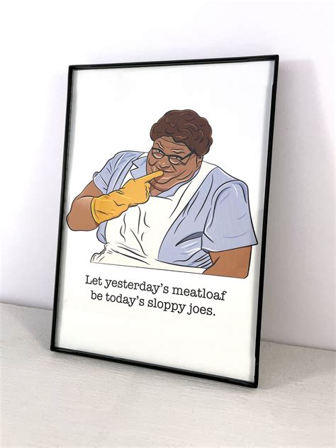 Chris Farley Lunch Lady Land Fine Art Print Original Illustration SNL ...