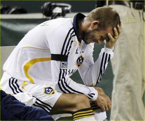 Photo: david beckham injured knee 11 | Photo 553271 | Just Jared ...