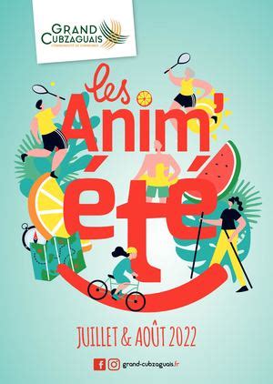 Calam O Anim T Programme Des Animations Estivales Sur Le