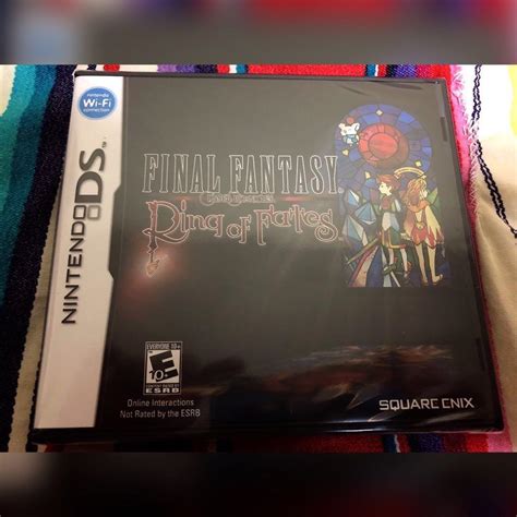 New Final Fantasy Ring Of Fates Nintendo Ds Rpg Game Ds Dsi Video