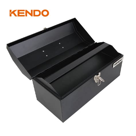 16" Black Metal Tool Box With Lock from China manufacturer - SAAME Tools