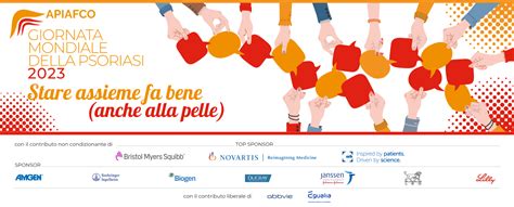 Giornata Mondiale Della Psoriasi 2023 APIAFCO Associazione