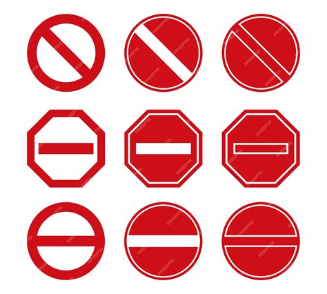 Prohibitory Traffic Signs