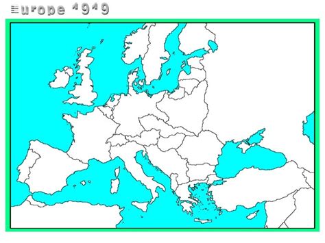 Map: Europe 1919