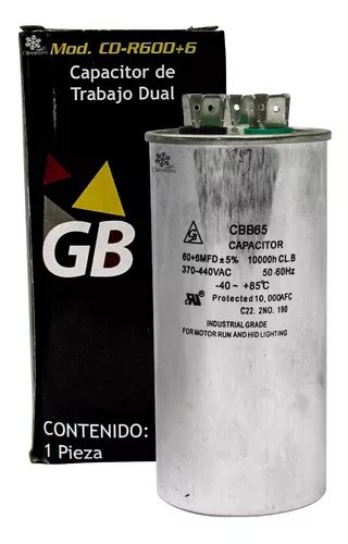 Capacitor De Trabajo Mfd Vac Climas