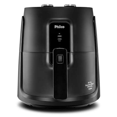 Fritadeira Air Fry Philco Pfr Pg Gourmet Black L W V No Shoptime