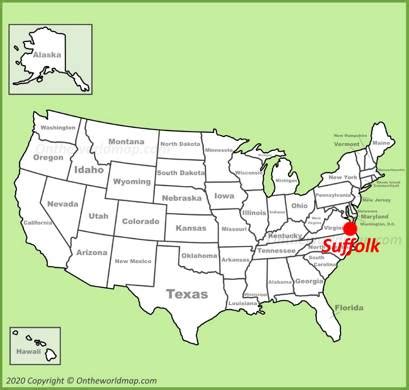 Suffolk Map | Virginia, U.S. | Discover Suffolk with Detailed Maps