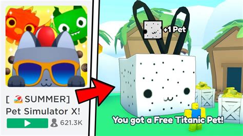 ⛱️ How To Play New Summer Update In Pet Simulator X Youtube