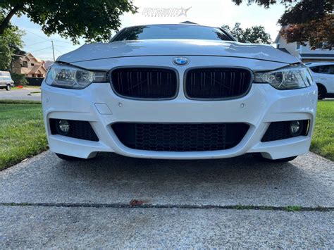 2017 Bmw 330i Xdrive Base With 18x85 Aodhan Ah X And Michelin 245x40 On Stock Suspension